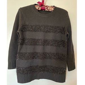 3/$30 | Black Shimmer Sweater